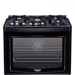 Fogao-de-Embutir-Dako-5-Bocas-Preto-Turbo-Glass---Bivolt