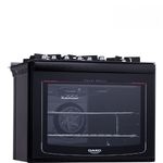 Fogao-de-Embutir-Dako-5-Bocas-Preto-Turbo-Glass---Bivolt