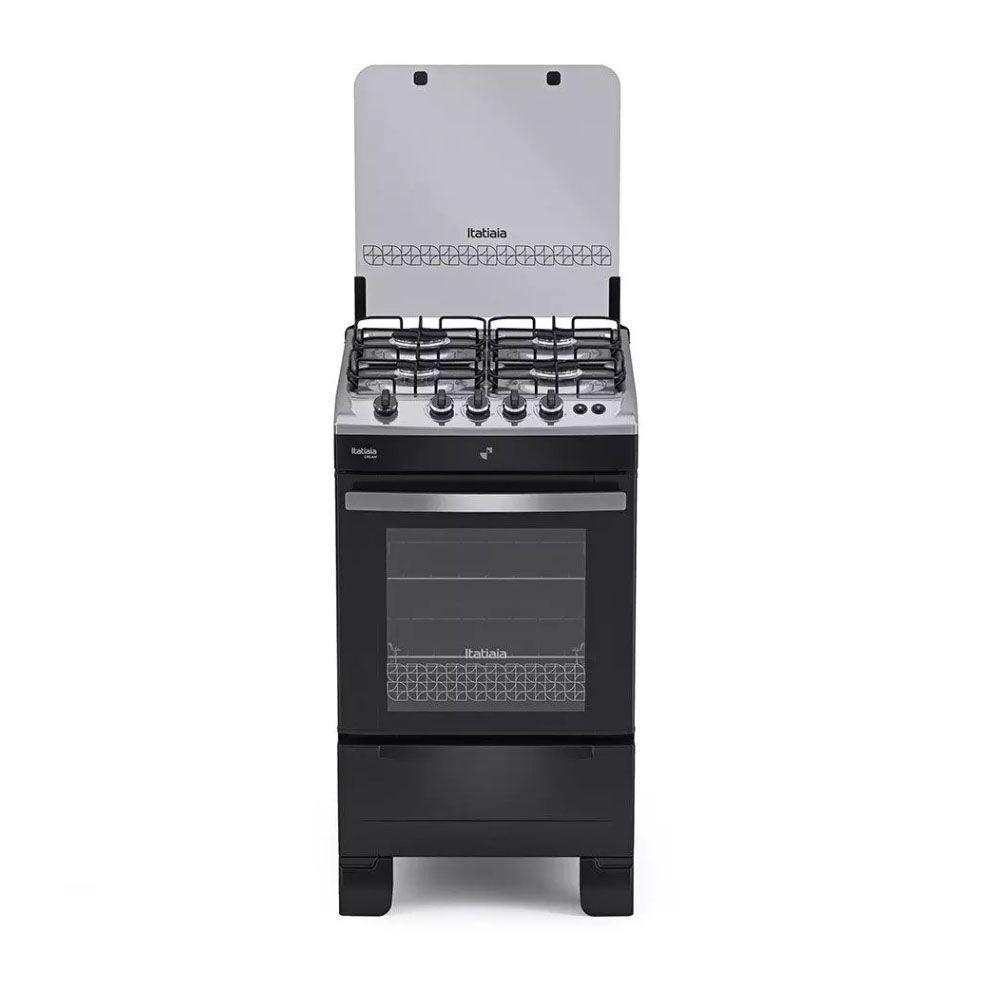 Fogão 4 Bocas Itatiaia Dream Preto - Bivolt - 3700000007