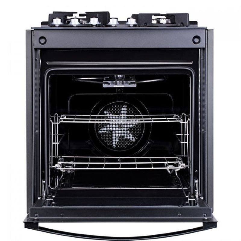 Fogao-de-Embutir-Dako-4-Bocas-Preto-Turbo-Glass---Bivolt