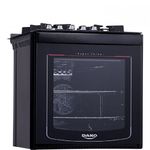 Fogao-de-Embutir-Dako-4-Bocas-Preto-Turbo-Glass---Bivolt