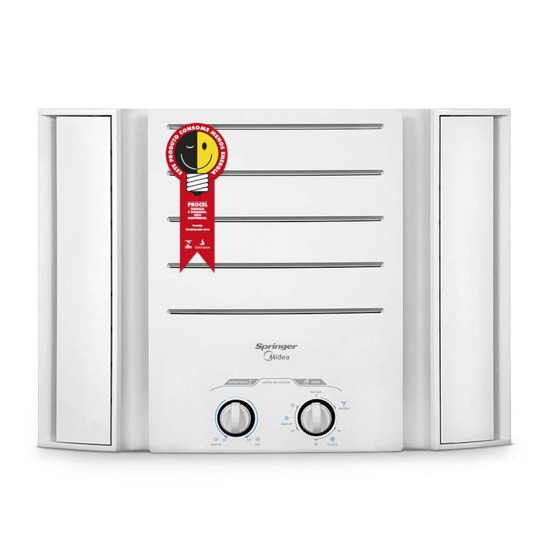 Ar-Condicionado-Janela-Springer-Midea-Mecanico-7.500-BTU-h-Frio-QCI075BB---220-Volts