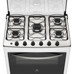 FogaodePisoElectrolux5BocasAutomaticocomUltraChamaePainelCompletoBranco76LBU–Bivolt