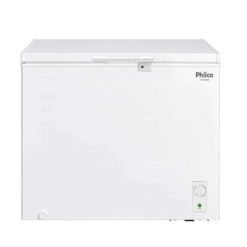 FreezerHorizontalPhilco199Litros1PortaBrancoPFH205B220Volts