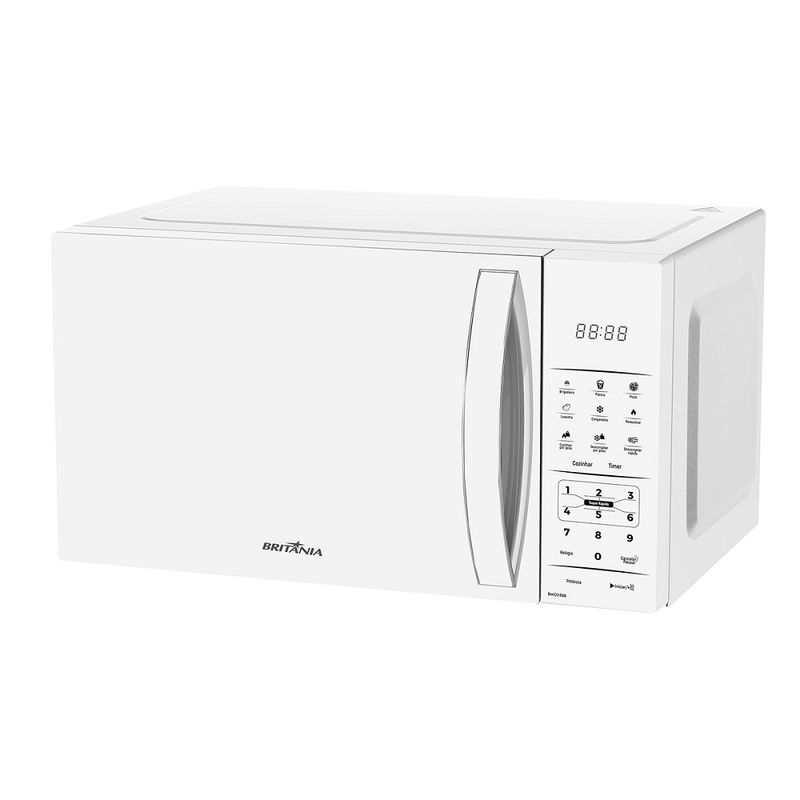 MicroondasBritania28litrosBrancoBMO28BB127Volts
