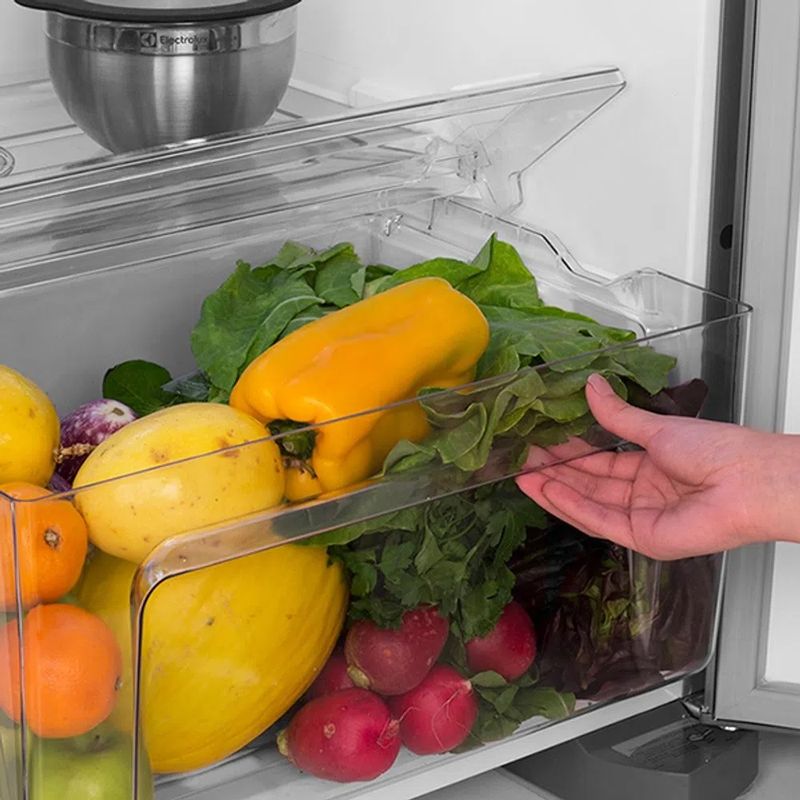 RefrigeradorElectroluxFrostFree371LitrosInoxDFX41127Volts