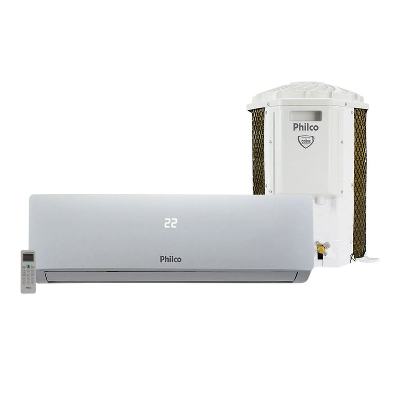 ArCondicionadoSplitHiWallPhilco12000BTUhQuenteeFrioMonofasicoPAC12000TQFM12–220Volts
