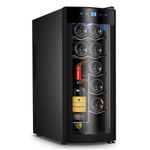 AdegaBritania12GarrafasDisplayDigitalePlacaTermoeletricaPretaBAD12P–220Volts