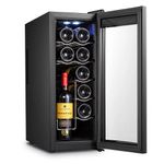 AdegaBritania12GarrafasDisplayDigitalePlacaTermoeletricaPretaBAD12P–220Volts