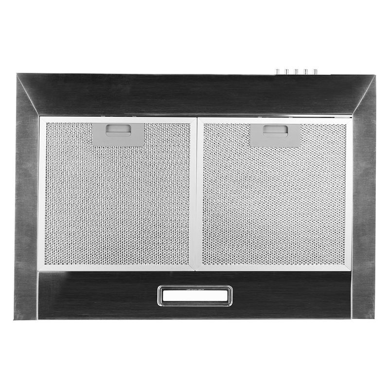 CoifadeParedeBritania60cmDepuradoreExaustorPiramideInoxBCO65I127Volts