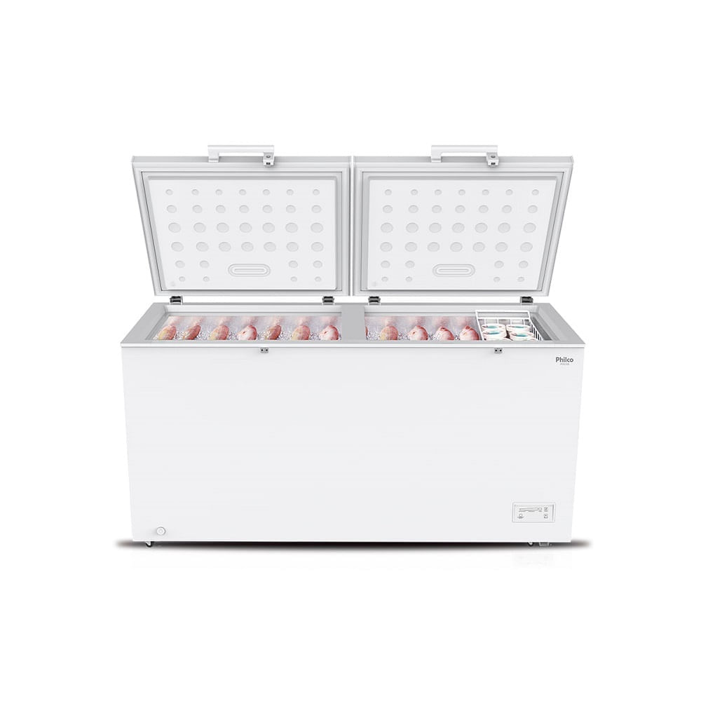 Freezer-Horizontal-Philco-492-Litros-2-Portas--Branco-PFH515B---127-Volts