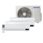 ArCondicionadoMultiSplitSamsungHiWallWindFree2x9000BTUhQuenteeFrioAJ050AXJ2KHAZ–220Volts