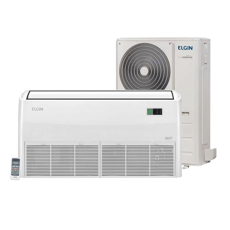 ArCondicionadoSplitPisoTetoElginEcoInverter48000BTUhFrioMonofasico45PVFI48B2DB220Volts