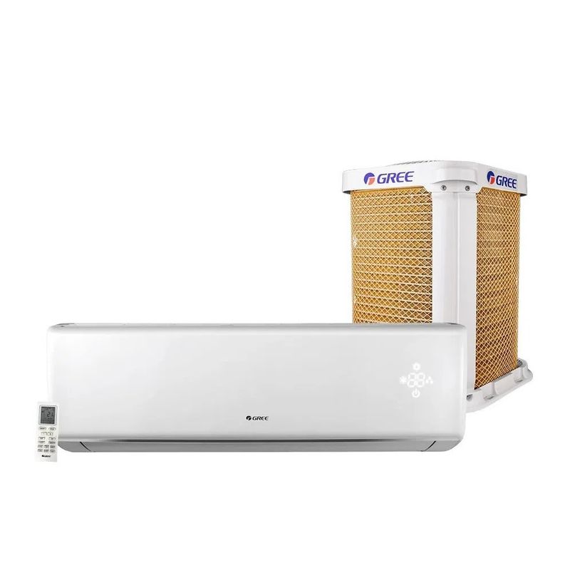 ArCondicionadoSplitHiWallGreeGTop9000BTUhQuenteeFrioCA434N20100–220Volts