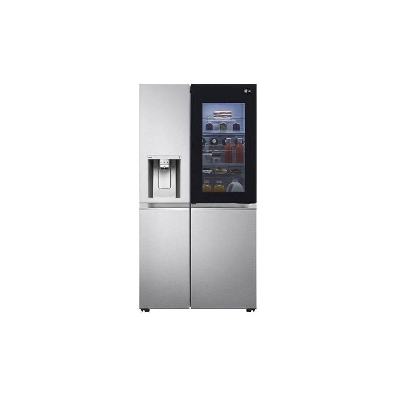 RefrigeradorSmartLG598LitrosSidebySideInstaViewCraftIceUvnanoAcoEscovadoGCX257CSH1220Volts