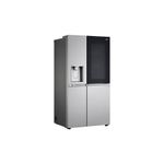 RefrigeradorSmartLG598LitrosSidebySideInstaViewCraftIceUvnanoAcoEscovadoGCX257CSH1220Volts