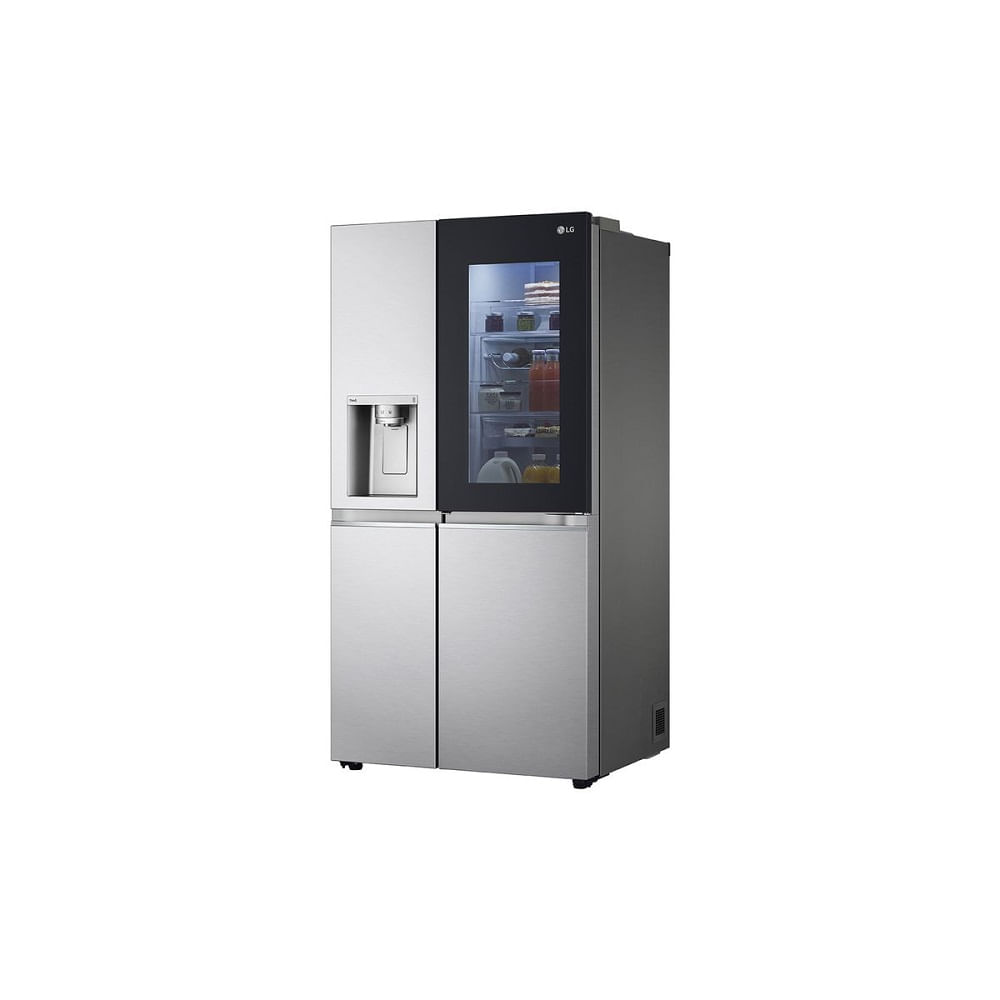 RefrigeradorSmartLG598LitrosSidebySideInstaViewCraftIceUvnanoAcoEscovadoGCX257CSH1220Volts