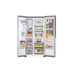 RefrigeradorSmartLG598LitrosSidebySideInstaViewCraftIceUvnanoAcoEscovadoGCX257CSH1220Volts