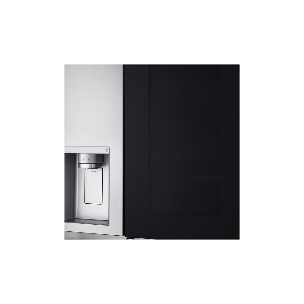 RefrigeradorSmartLG598LitrosSidebySideInstaViewCraftIceUvnanoAcoEscovadoGCX257CSH1220Volts