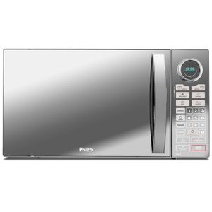 Micro-ondas Philco 30 Litros Cinza Espelhado  PME31 - 220 Volts