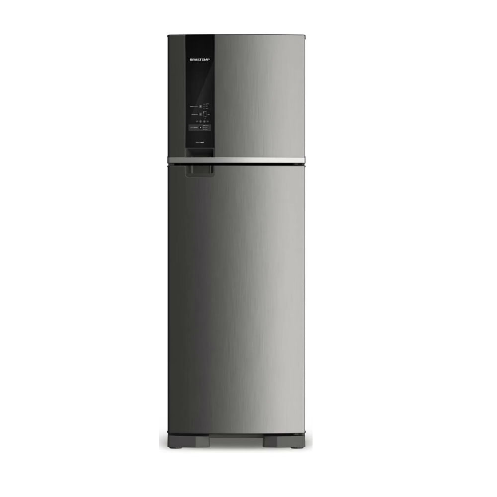 RefrigeradorBrastemp400LitrosFrostFreeDuplexcomFreezeControlInoxBRM54220Volts