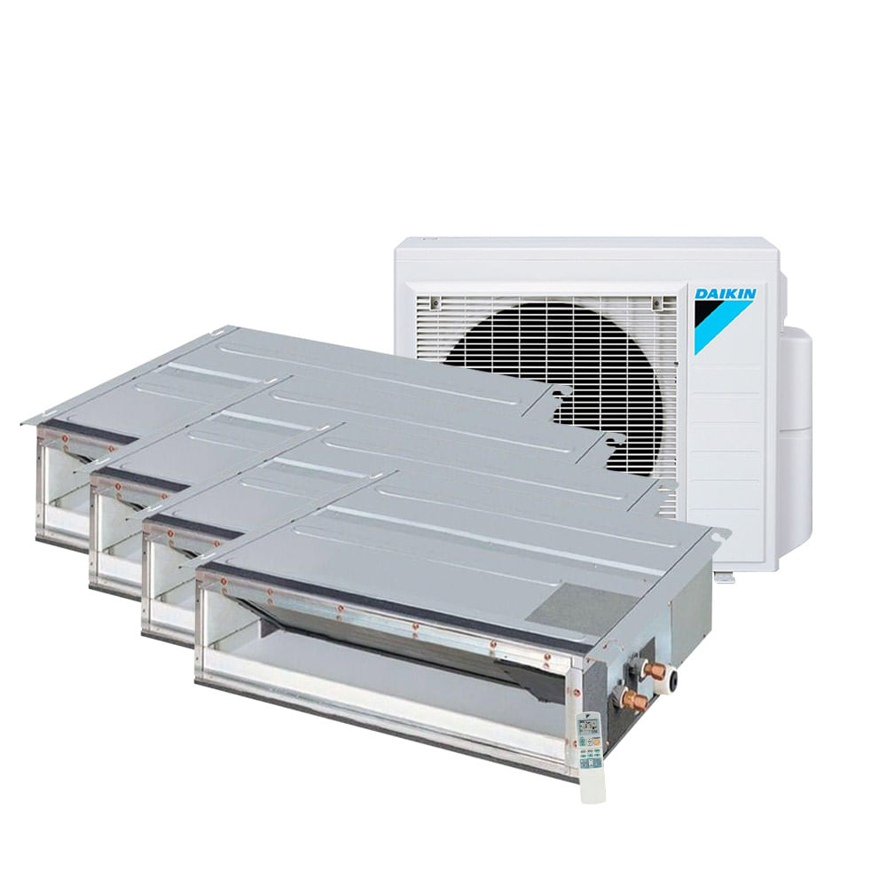 Ar Condicionado Multisplit Quad 36000 Btu(4x9000) Quente/frio - Inverter - Daikin - 220v - Cdxs25kvm / 4mxs28pmvm