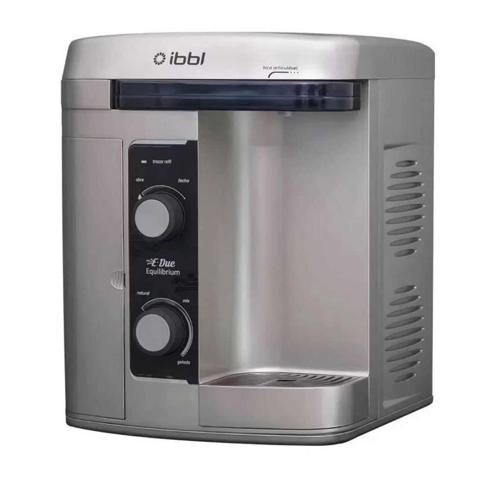 Purificador de Água IBBL E-Due Equilibrium Prata - Bivolt