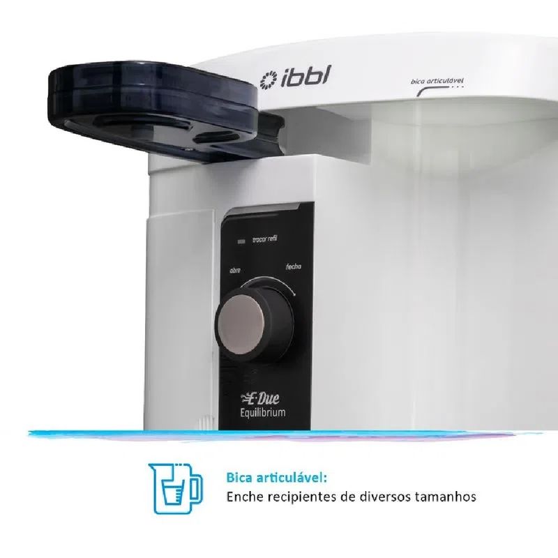 PurificadordeAguaIBBLEDueEquilibriumBrancoBivolt