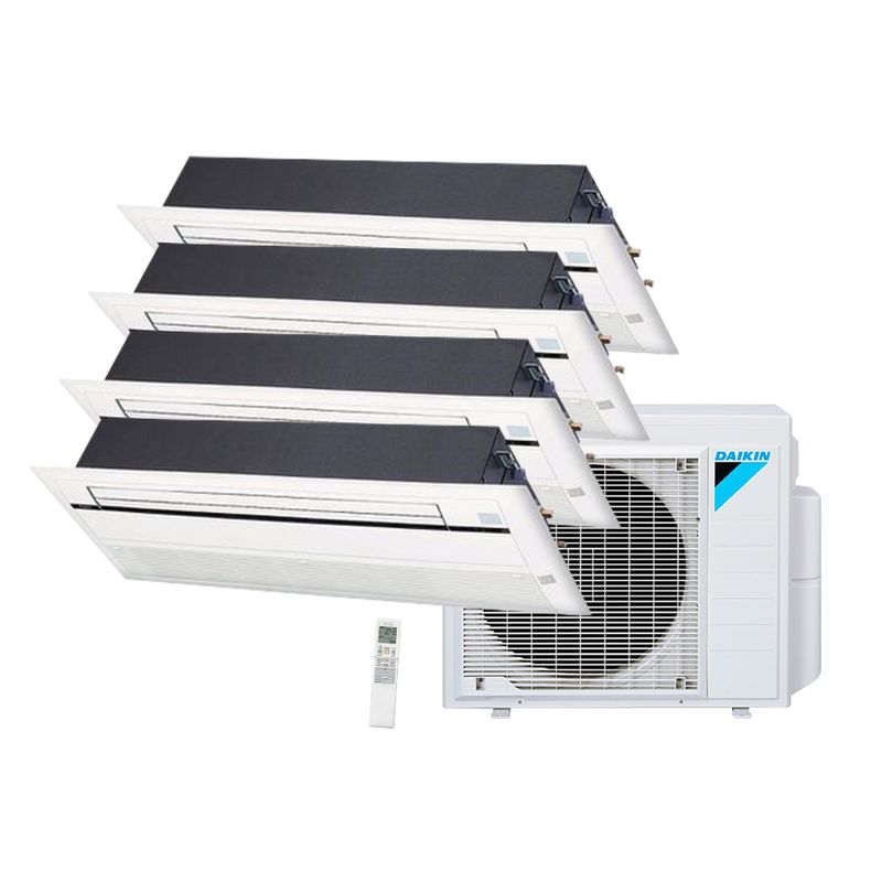 ArCondicionadoMultiSplitCassete1ViaInverterDaikin4x9000BTUhQuenteeFrioMonofasico4MXS34PMVM220Volts