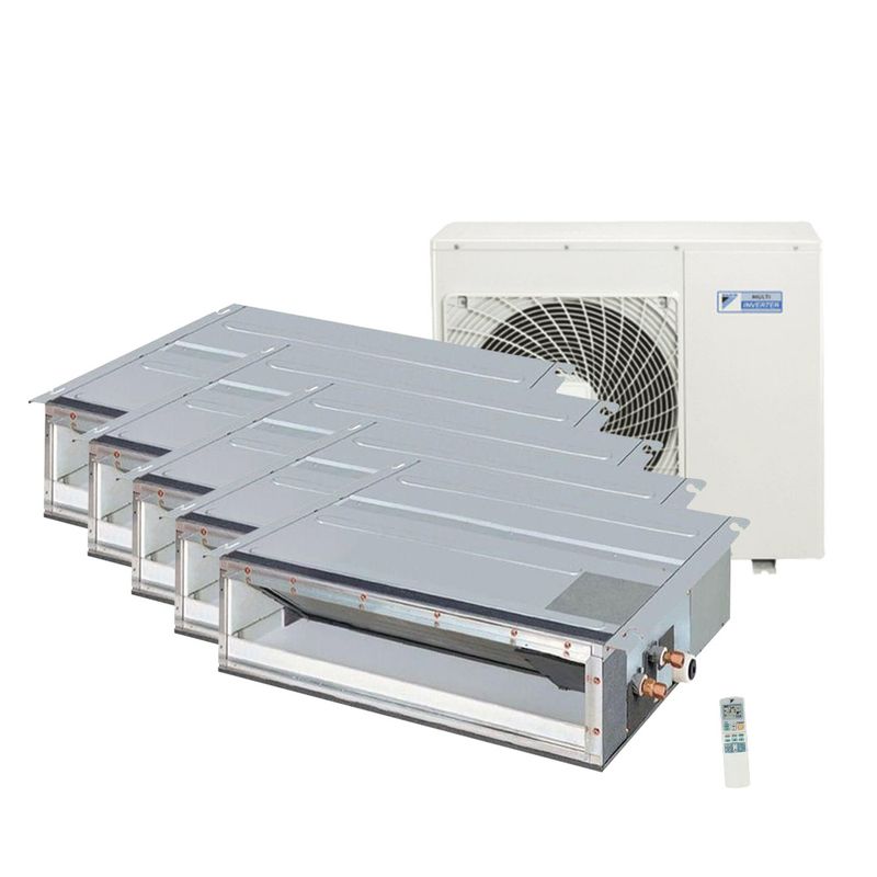 ArCondicionadoMultiSplitInverterDaikinDuto4x90001x12000BTUhQuenteeFrioMonofasico5MXS38PMVM220Volts