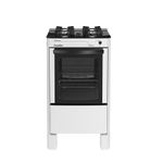 FogaoEsmaltec4BocasSafiraGlassBrancoBivolt