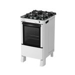 FogaoEsmaltec4BocasSafiraGlassBrancoBivolt