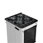 FogaoEsmaltec4BocasSafiraGlassBrancoBivolt