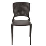 Conjuntode4CadeirasPlasticasTramontinaSafiraMarrom