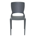 Conjuntode4CadeirasPlasticasTramontinaSafiraGrafite