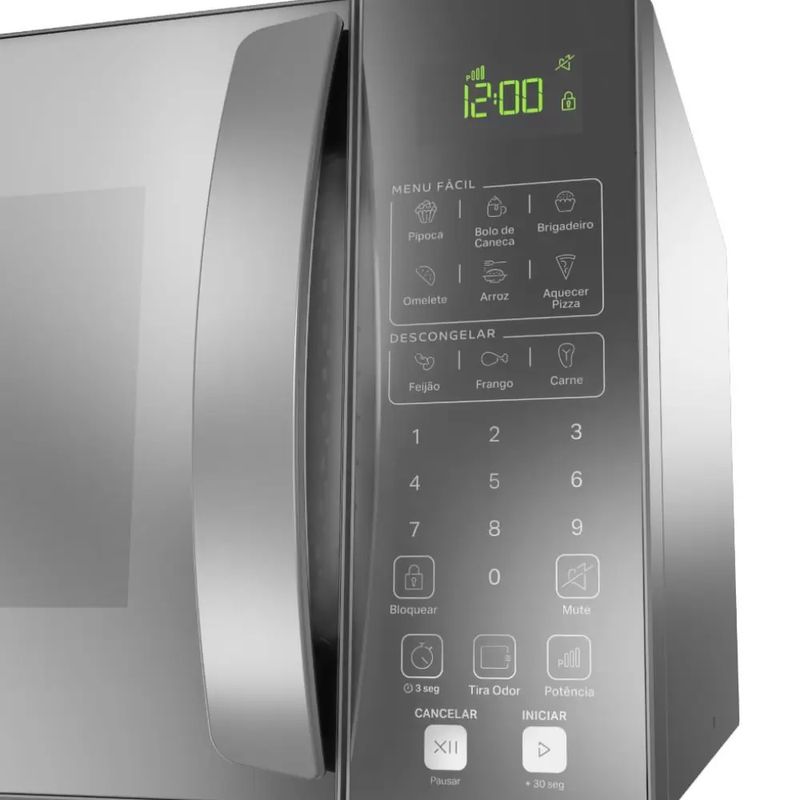 Micro-ondas-Consul-32-Litros-com-Menu-Facil-Cinza-Espelhado-CMS46AR---220-Volts