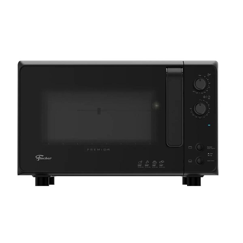 Forno-Eletrico-Fischer-48-Litros-Premier-Preto---220-Volt