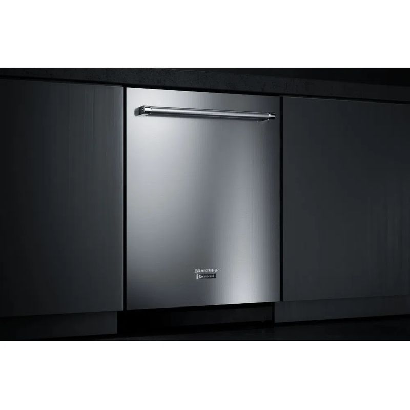 LavaLoucasdeEmbutirBrastemp14ServicosGourmandcomSmartSensorInoxBLB14GR127Volts