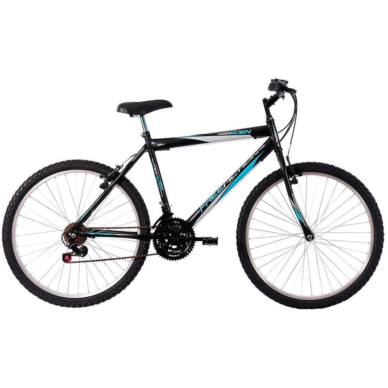 BicicletaFreeActionAro26EdenVBrakePreta