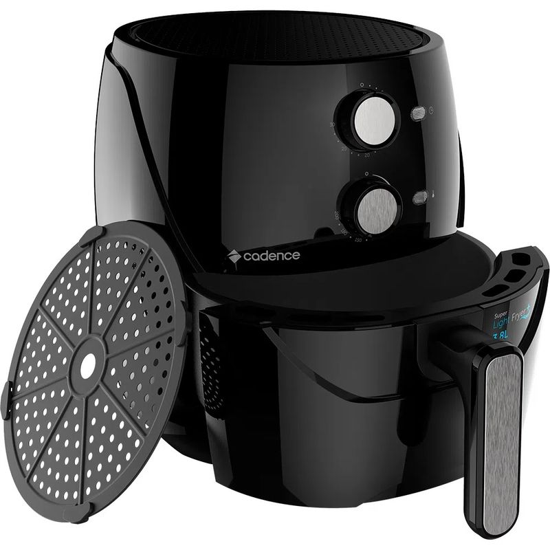 Fritadeira-Cadence-38-Litros-Super-Light-Preta-FRT555---127-Volts