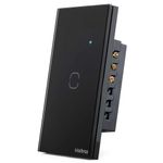 InterruptorSmartIntelbrasWiFiTouchPretoEWS1001Bivolt