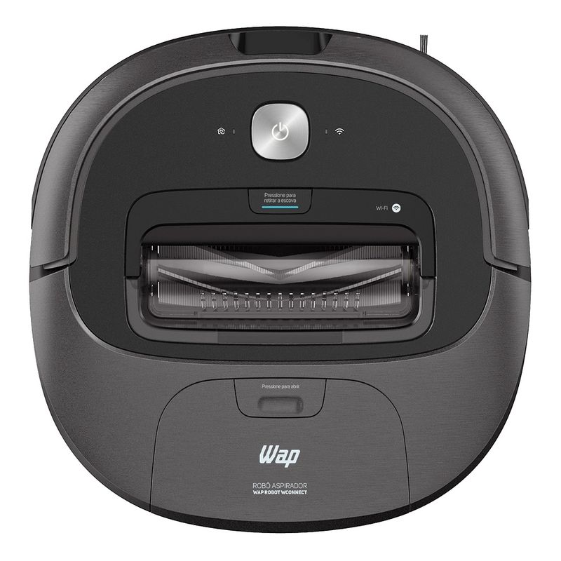 Robo-Aspirador-de-Po-Wap-WCONNECT-Preto---Bivolt-