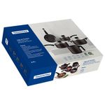 JogodePanelasTramontina5PecasParisemAluminiocomRevestimentoAntiaderenteStarflonMaxChumbo