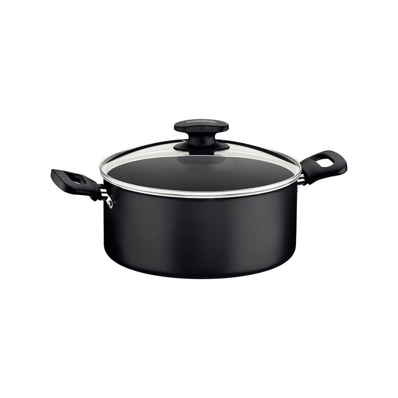 JogodePanelasTramontina5PecasLoretoemAluminiocomRevestimentoAntiaderenteStarflonMaxcomCaboseAlcasGrafite