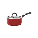 JogodePanelasTramontina4PecasMonacoInductionemAluminiocomRevestimentoInternoAntiaderenteStarflonPremiumeExternodeSiliconeVermelho