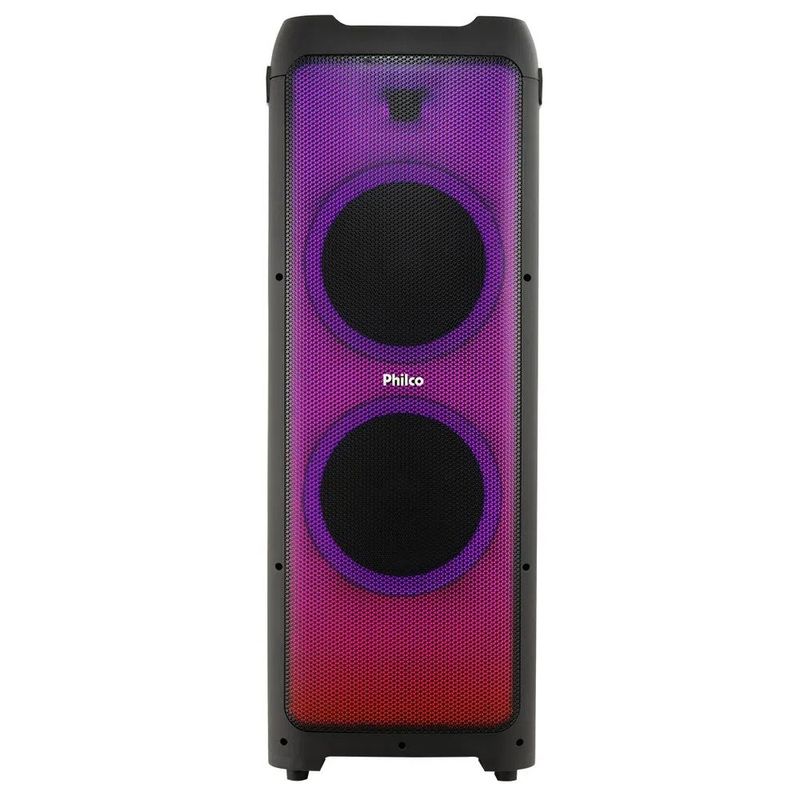 CaixaAcusticaPhilcoSmartDJPretaPCX32000Bivolt