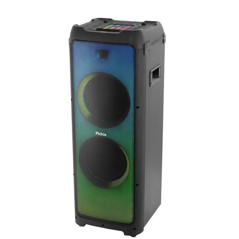CaixaAcusticaPhilcoSmartDJPretaPCX32000Bivolt