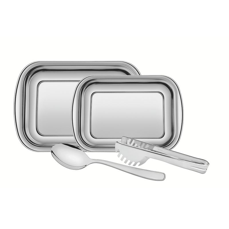 KitAssadeiraTramontina4PecasCosmosEmAcoInox