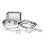KitAssadeiraTramontina6PecasCosmosEmAcoInox