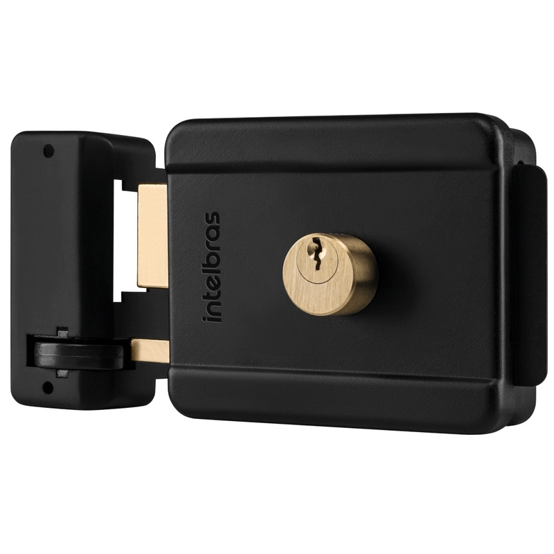 FechaduraEletricaIntelbrasCilindroFixoPretaFX500